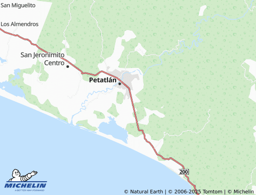 MICHELIN La Primavera map - ViaMichelin