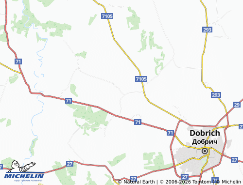 MICHELIN Smolnitsa map - ViaMichelin