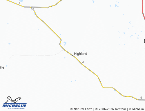 Mapa MICHELIN Highland - ViaMichelin