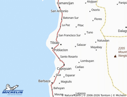 MICHELIN Amar map - ViaMichelin