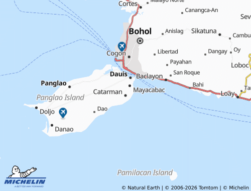Mapa MICHELIN Catarman - ViaMichelin