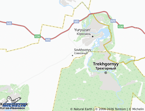 MICHELIN-Landkarte Sovkhoznyy - ViaMichelin