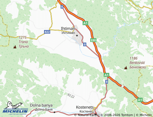 Mappa MICHELIN Stambolovo - ViaMichelin