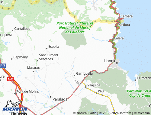 Carte MICHELIN Vilamaniscle - ViaMichelin