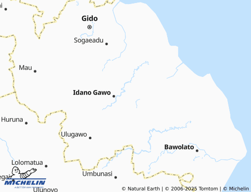 MICHELIN Tetehosi map - ViaMichelin