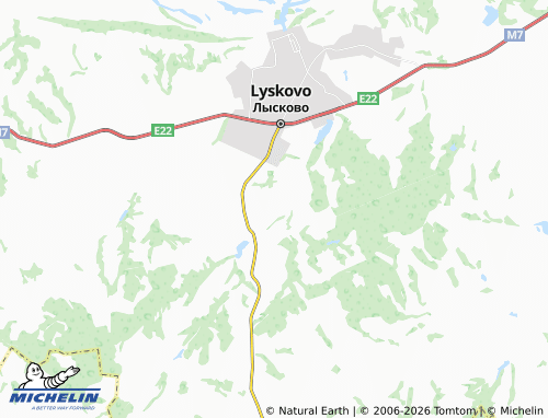 MICHELIN-Landkarte Presnetsovo - ViaMichelin