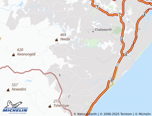 MICHELIN Lusaka map - ViaMichelin