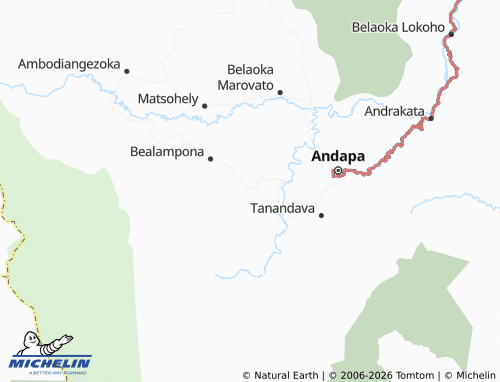 MICHELIN Morakobay map - ViaMichelin