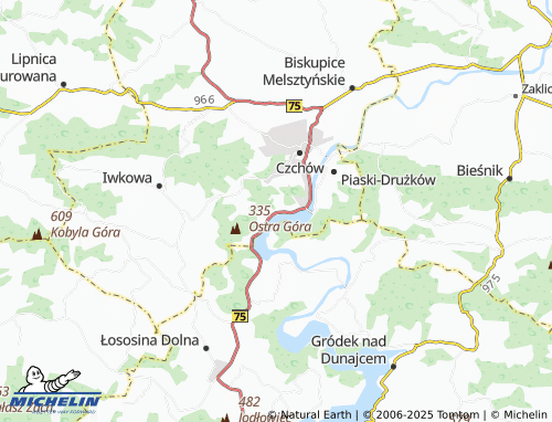 MICHELIN Będzieszyna map - ViaMichelin