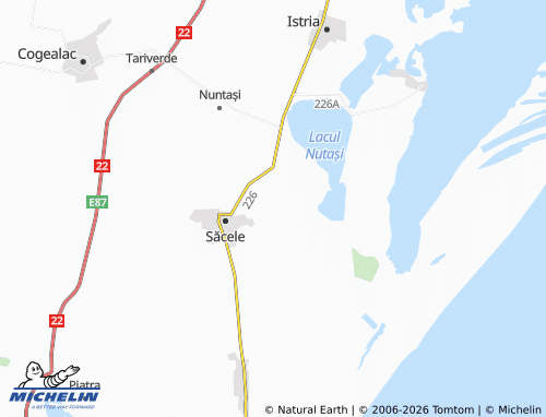 Mappa MICHELIN Traian - ViaMichelin
