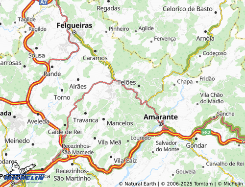 MICHELIN Casa Nova map - ViaMichelin