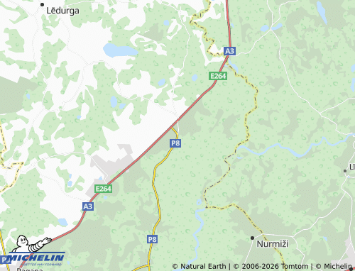 Mapa MICHELIN Inciems - ViaMichelin