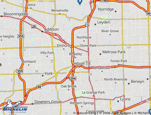 Kaart MICHELIN Berkeley - ViaMichelin