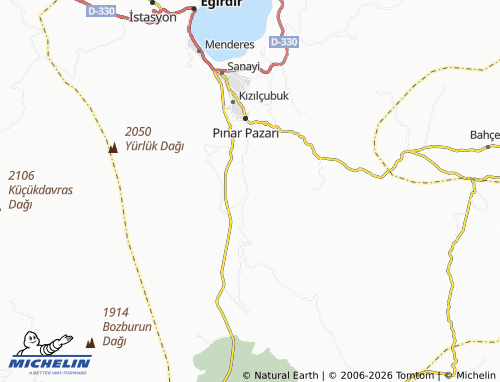 Mappa MICHELIN Tepeli - ViaMichelin