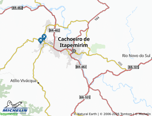 Mapa MICHELIN Presidente Arthur Costa e Silva - ViaMichelin