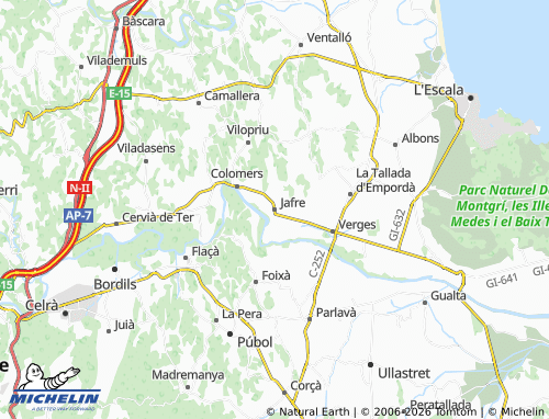 Mappa MICHELIN Jafre - ViaMichelin