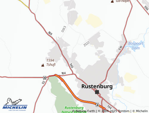 MICHELIN Buampsa map - ViaMichelin