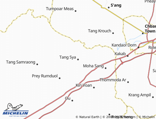 Mapa MICHELIN Tang Sya - ViaMichelin