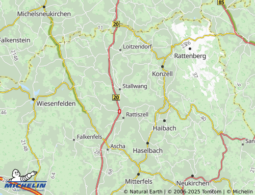 MICHELIN-Landkarte Stubenhof - ViaMichelin