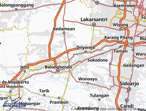 Carte MICHELIN Krikilan - ViaMichelin