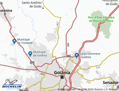 Mappa MICHELIN Sir S. Geraldo - ViaMichelin