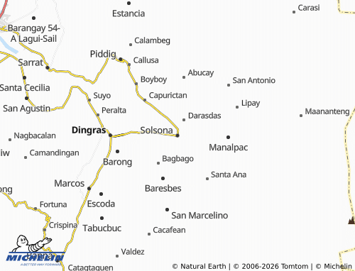 MICHELIN Solsona map - ViaMichelin