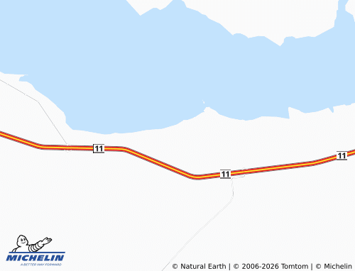 MICHELIN Al Rideem map - ViaMichelin