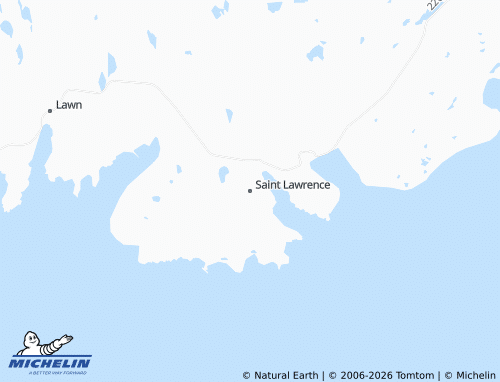 Mapa MICHELIN Saint Lawrence - ViaMichelin