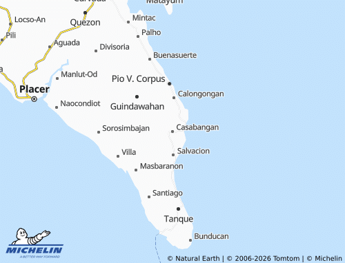 MICHELIN Casabangan map - ViaMichelin