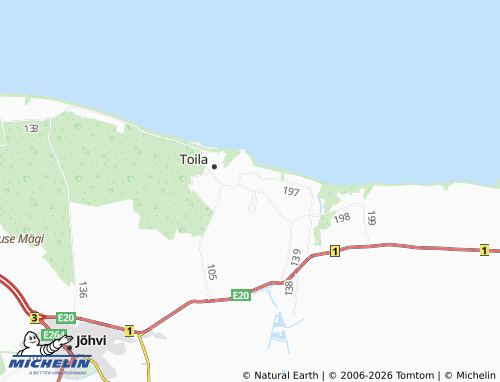 Carte MICHELIN Pühajõe - ViaMichelin