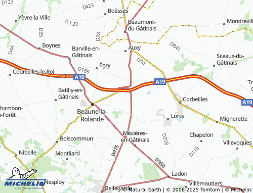 MICHELIN Longcourt map - ViaMichelin