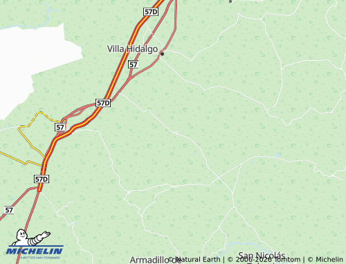 MICHELIN Tanque de Luna map - ViaMichelin