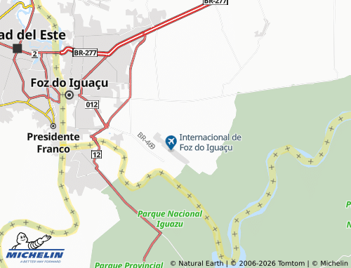 Carte MICHELIN Cataratas - ViaMichelin