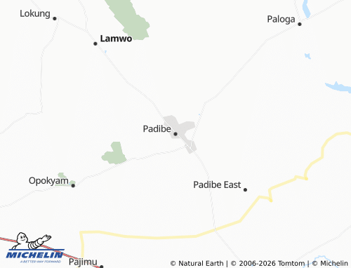 Carte MICHELIN Padibe - ViaMichelin