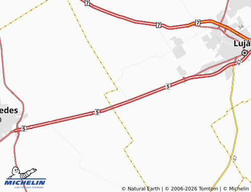 MICHELIN-Landkarte Olivera - ViaMichelin