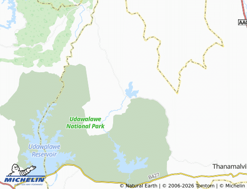Mappa MICHELIN Hambegamuwa - ViaMichelin