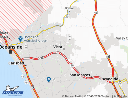 Mappa MICHELIN Vista - ViaMichelin