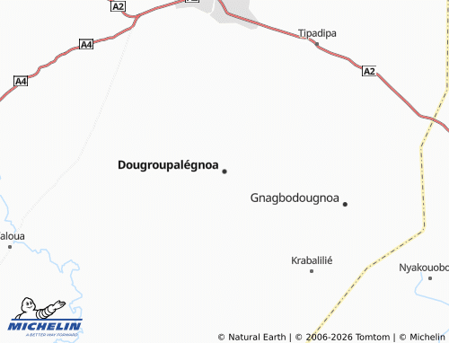 MICHELIN-Landkarte Dougroupalégnoa - ViaMichelin