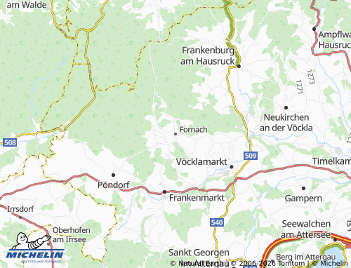 Mapa MICHELIN Fornach - ViaMichelin