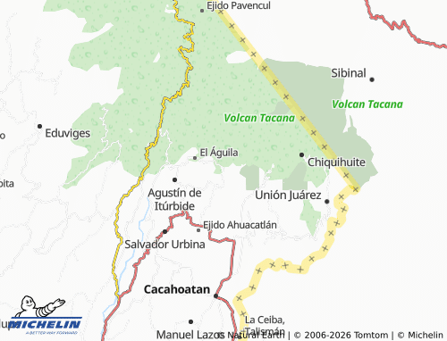 MICHELIN Fracción El Platanar map - ViaMichelin
