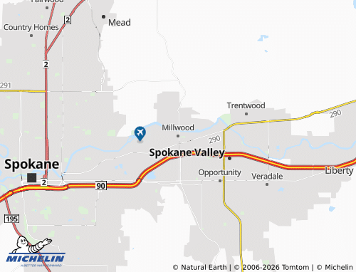 Mappa MICHELIN Millwood - ViaMichelin