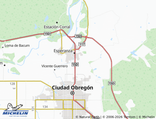 Mapa MICHELIN Ampliación Valle de Héroes - ViaMichelin
