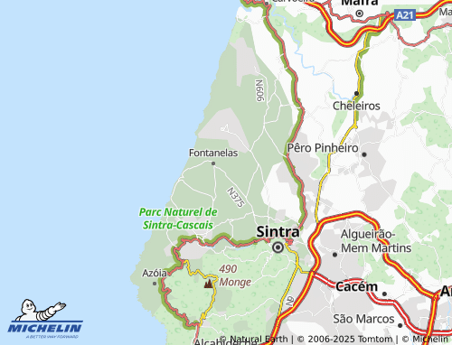 Mapa MICHELIN Gouveia - ViaMichelin