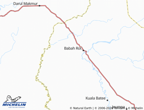 Mappa MICHELIN Blang Raja - ViaMichelin