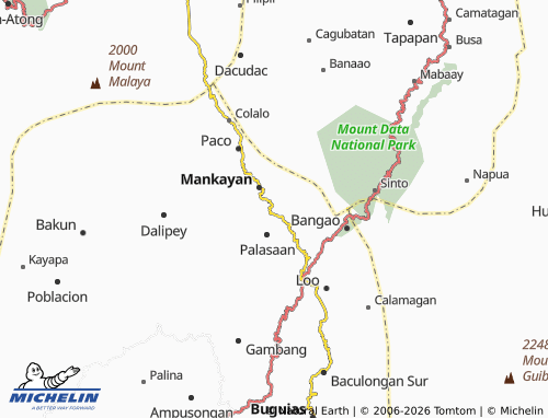 MICHELIN Bulalacao map - ViaMichelin