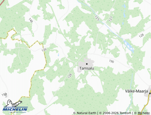 Mapa MICHELIN Alupere - ViaMichelin