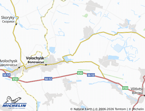 MICHELIN Bal'kivtsi map - ViaMichelin