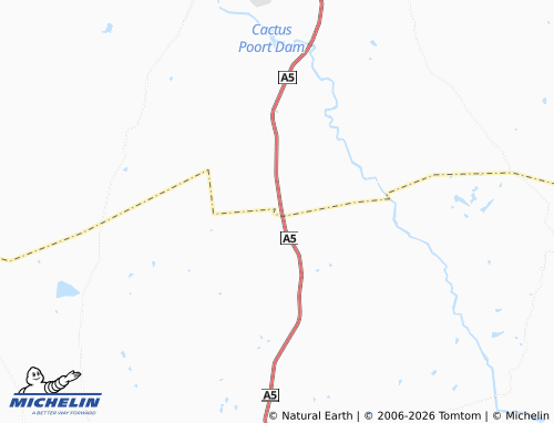 MICHELIN Hunters Road map - ViaMichelin