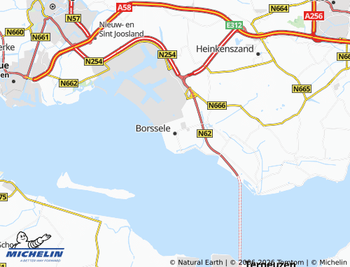 Mappa MICHELIN Borssele - ViaMichelin