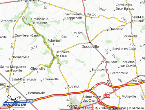 Carte MICHELIN Anvéville - ViaMichelin